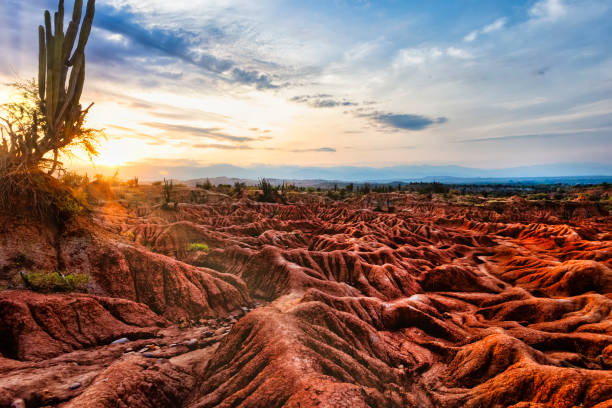 The Tatacoa Desert at Hula, Neiva, Colombia.